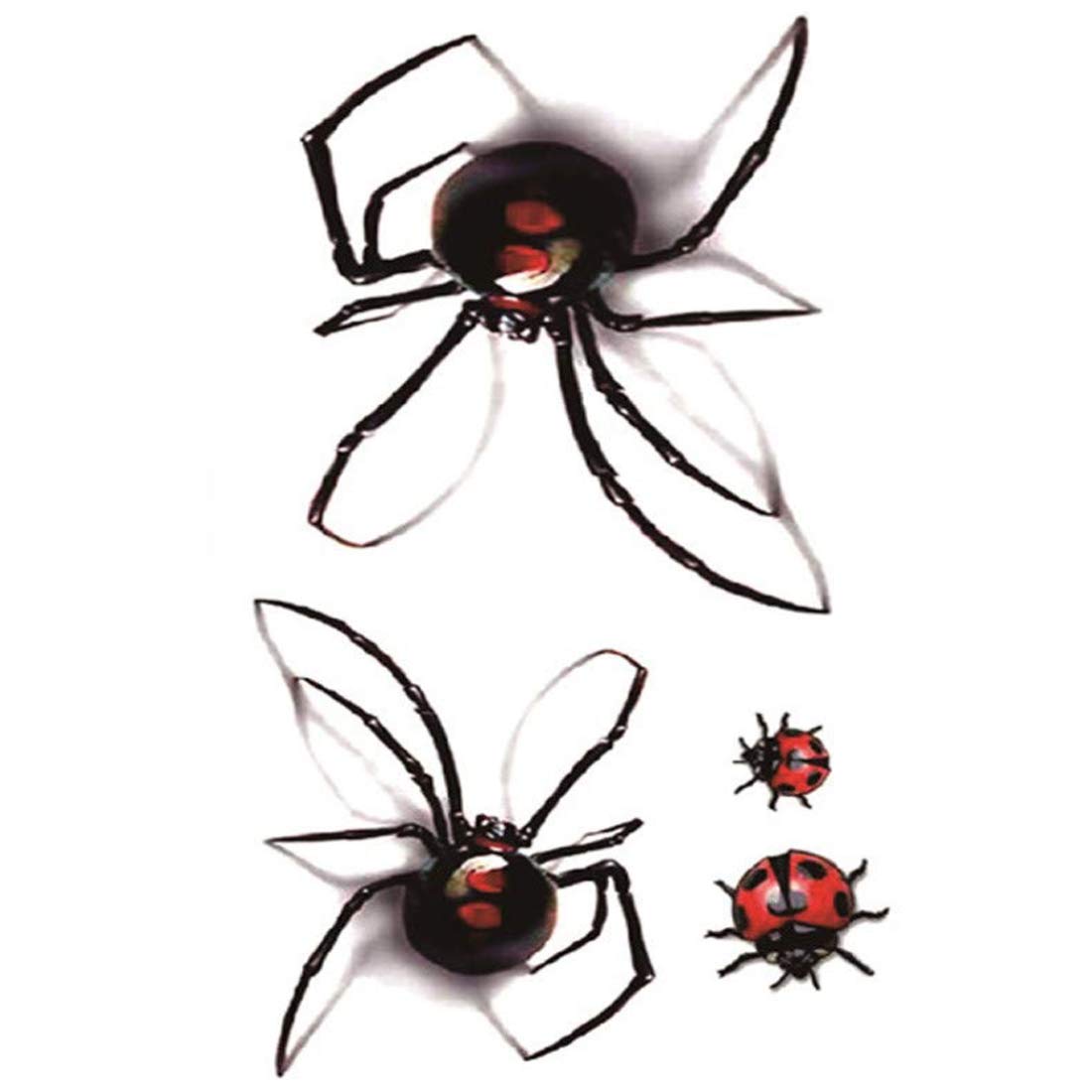 Spider Body Tattoo Waterproof Temporary Body Tattoo for Boys and Girls - Temporarytattoowala