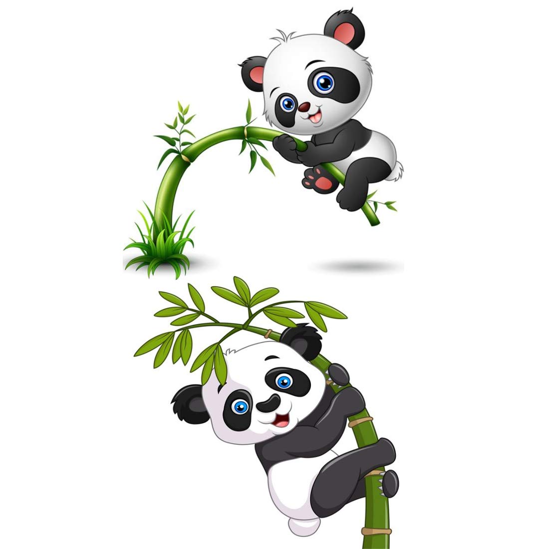 Temporary Tattoowala Panda Giant Men and Women Waterproof Temporary Body Tattoo