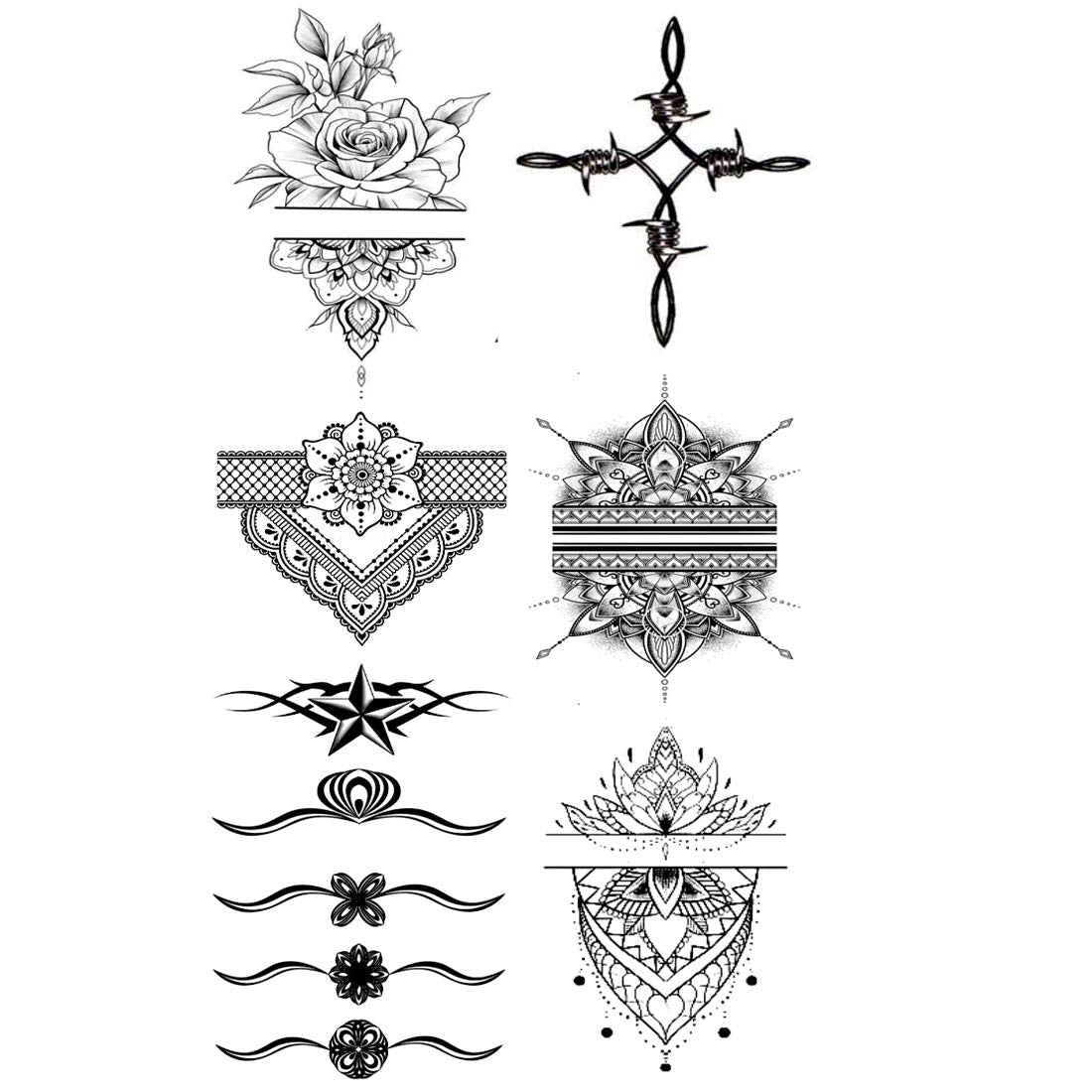 Temporary Tattoowala Ring Tattoo Design Men Women Waterproof Temporary Body Tattoo