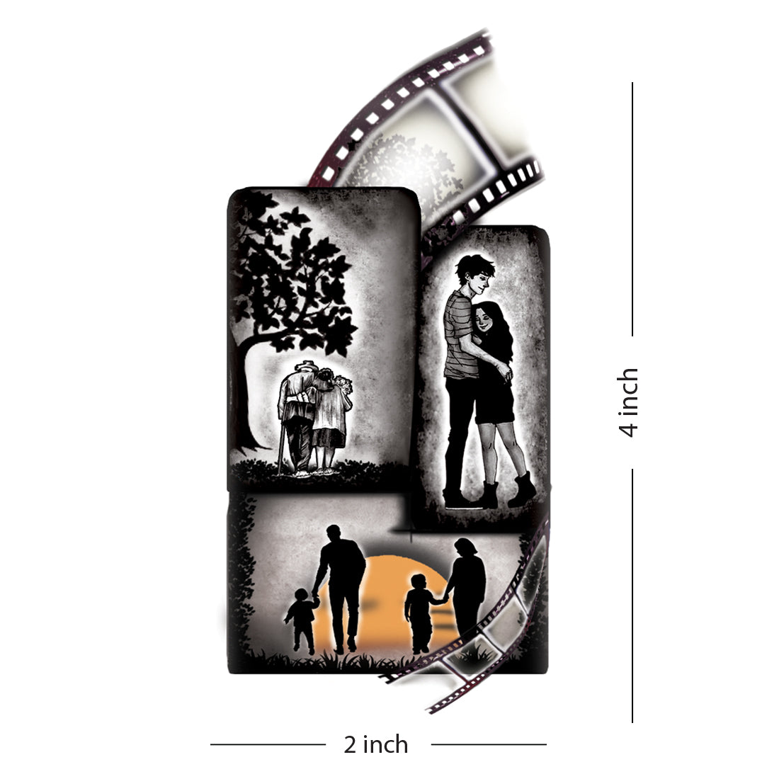 My Memories Design Temporary Tattoo Waterproof For Male and Female Temporary Body Tattoo
