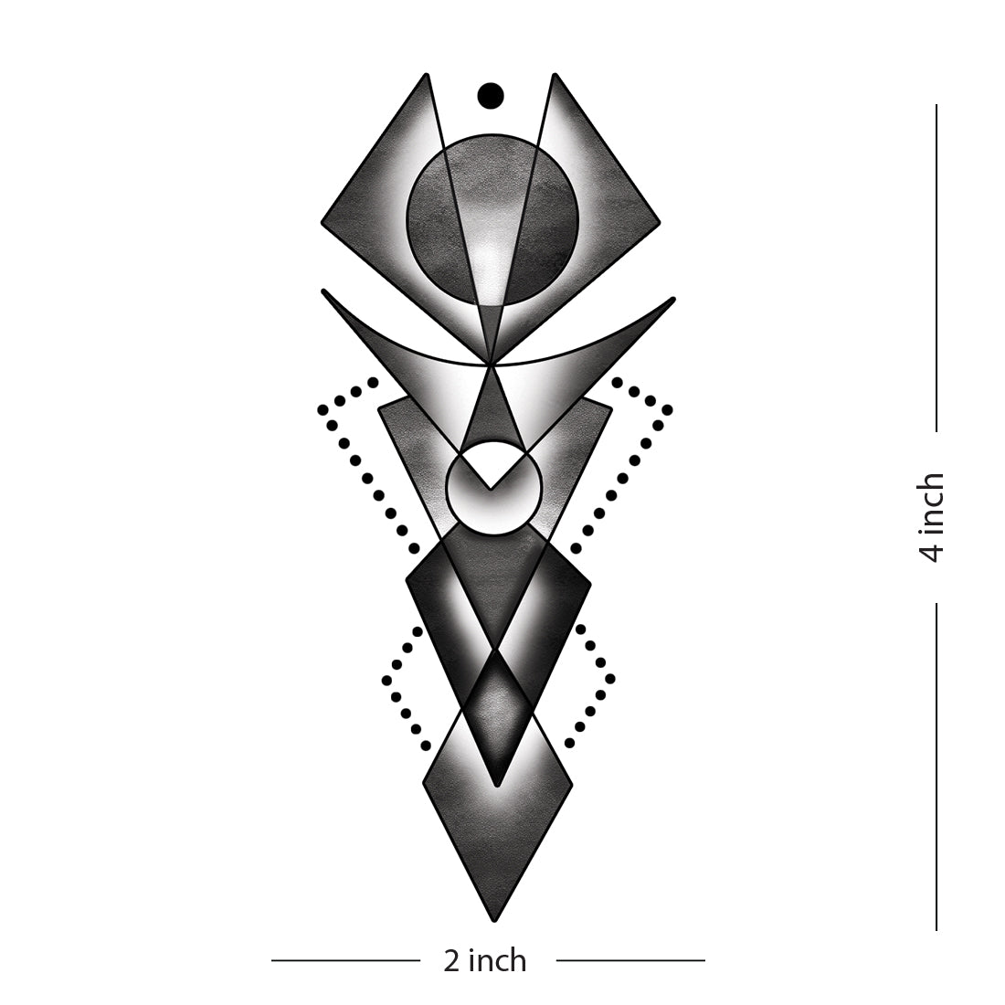 Geometry Tattoo Promo Bonus Waterproof For Men and Women Temporary Tattoo