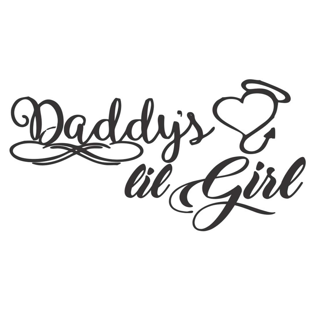 Daddy's Lil Girl Body Waterproof Boys and Girls Temporary Body Tattoo - Temporarytattoowala