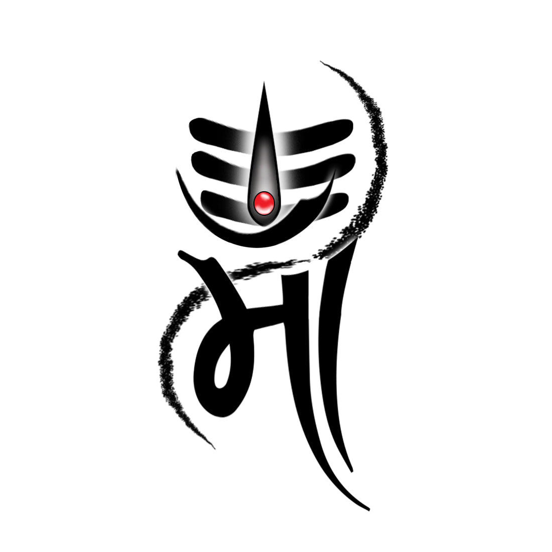 Maa Tilak Tattoo Waterproof For Boys and Girls Temporary Body Tattoo