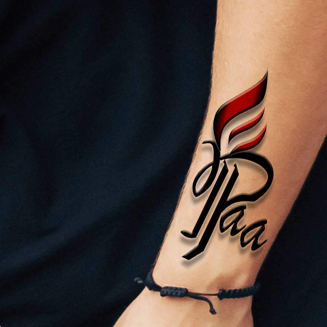 Maa Paa Tattoo Waterproof Men and Women Temporary Body Tattoo