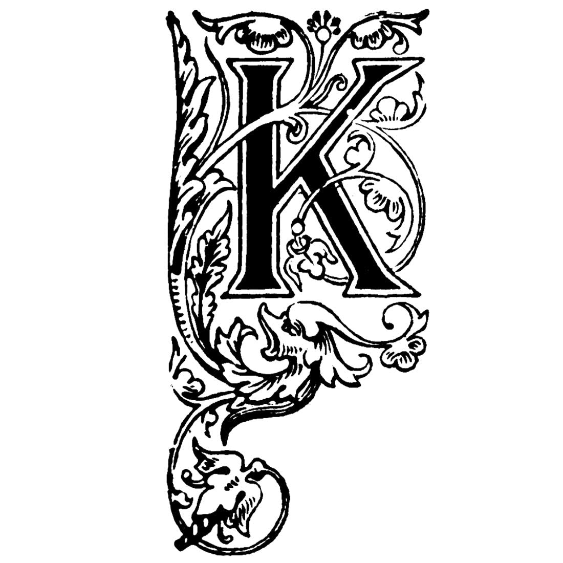 Name K Letter Body Tattoo Alphabet Temporary Tattoo Waterproof For Girls Men Women