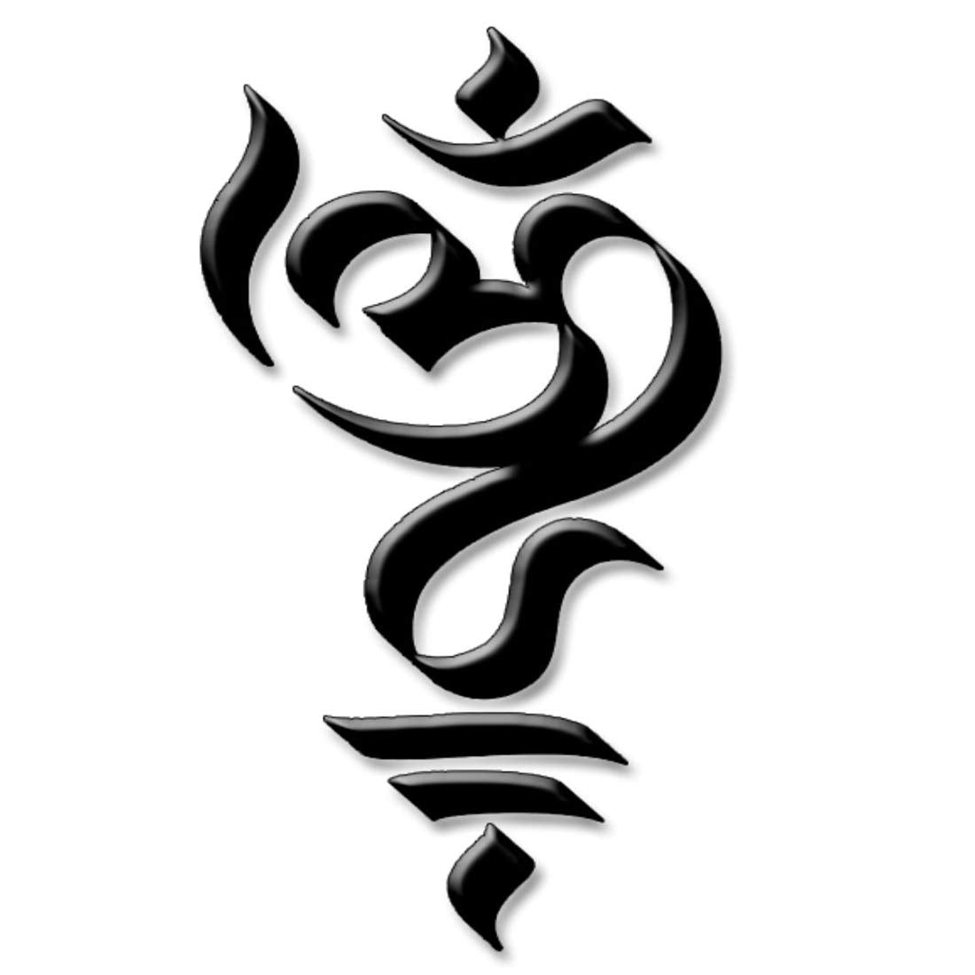Spiritual Om Temporary Waterproof Tattoo For Men and Women