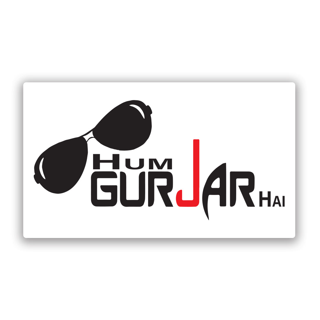 Hum Gujjar Hai Tattoo Waterproof For Boys and Girls Temporary Tattoo