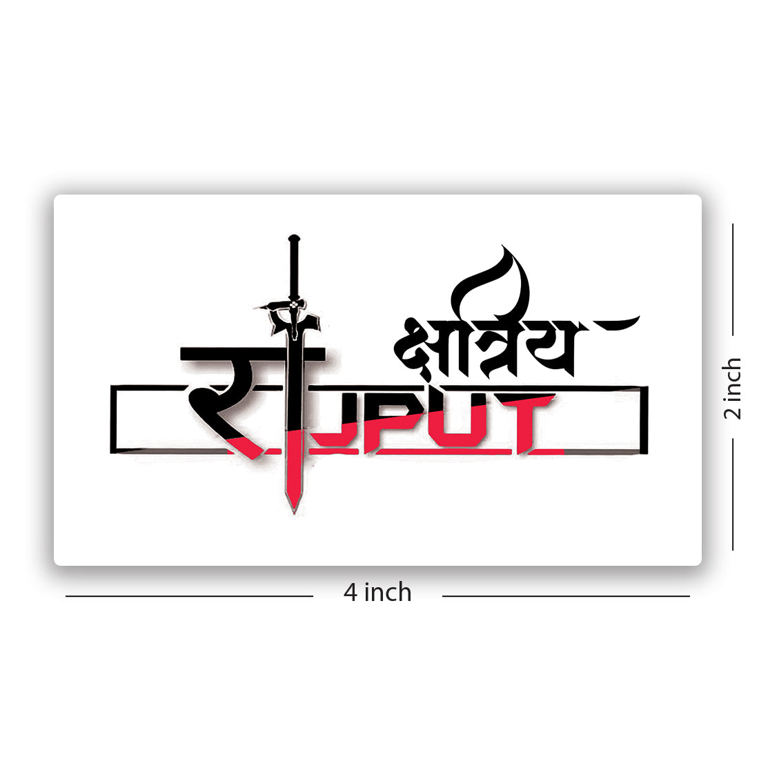 Rajput Kshatriya Tattoo For Waterproof Name Temporary Body Tattoo