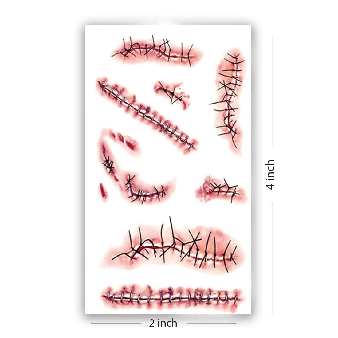Halloween Tattoo Cuts Waterproof Boys and Girls Temporary Tattoo