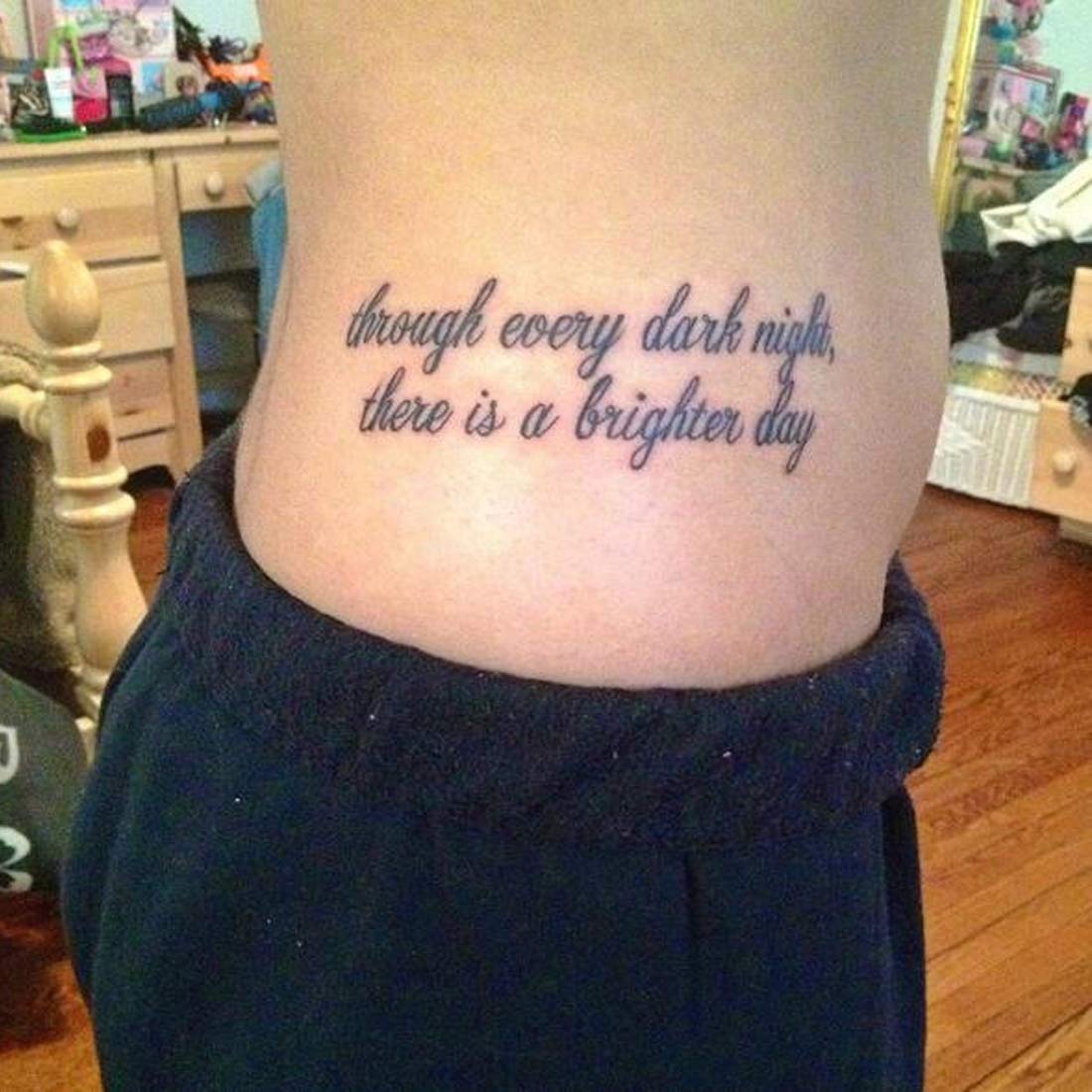 Motivational Inspirational Quotes In English Tattoo Waterproof Male and Female Temporary Body Tattoo - Temporarytattoowala