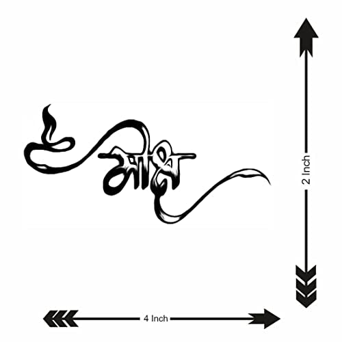 New Moksh Tattoo Waterproof Temporary Body Tattoo