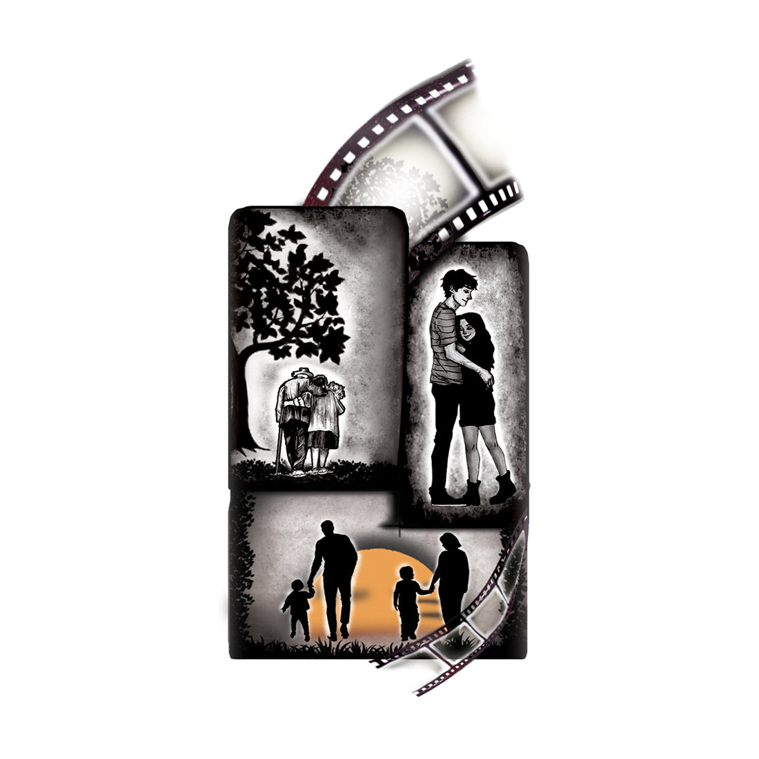 My Memories Temporary Tattoo Waterproof For Male and Female Temporary Body Tattoo