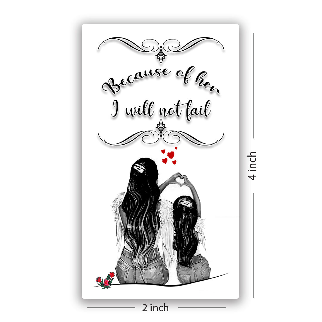Maa Love with our Daughter Tattoo Waterproof Temporary Body Tattoo