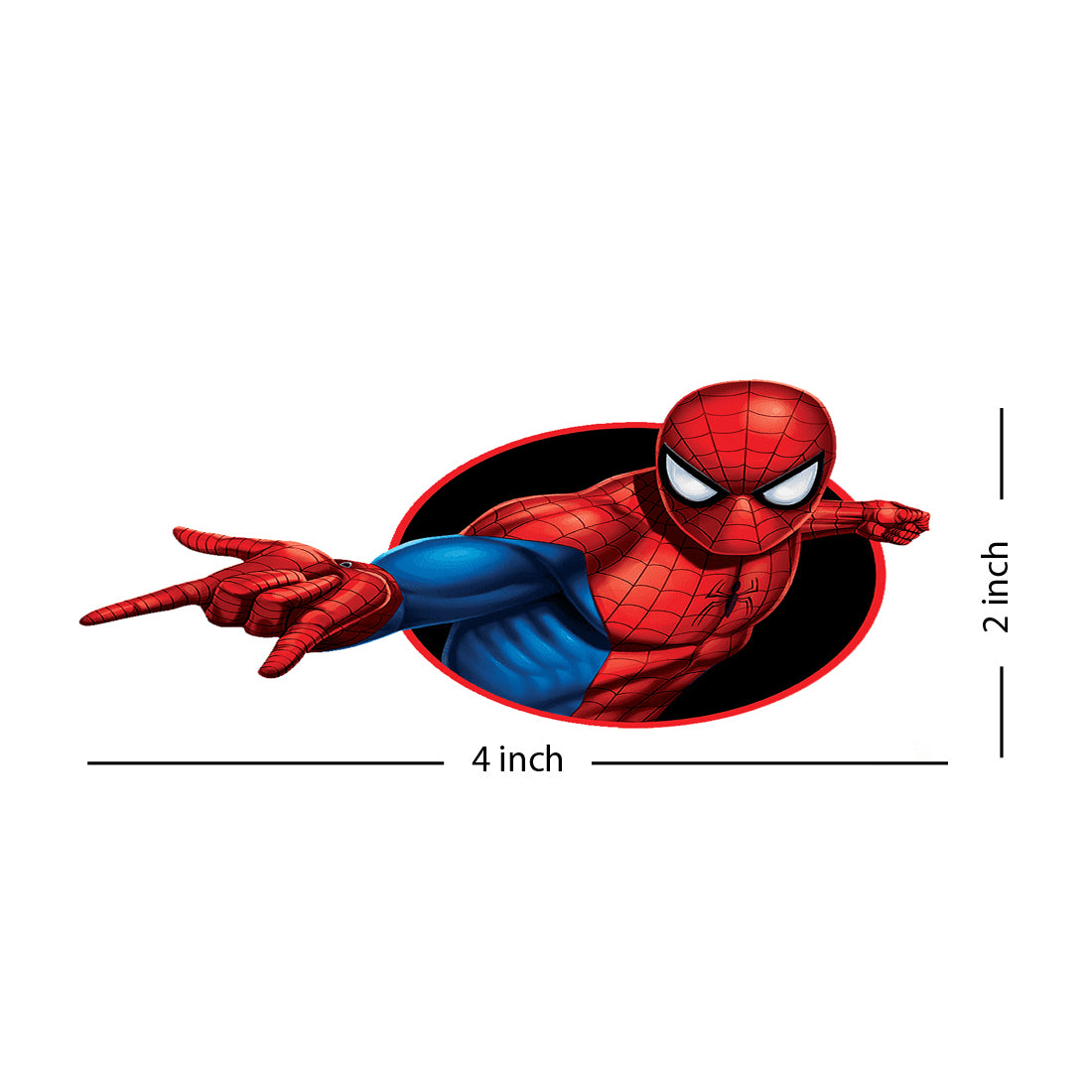Superhero Spiderman Tattoo Multi Waterproof Men and Women Temporary Body Tattoo Sticker