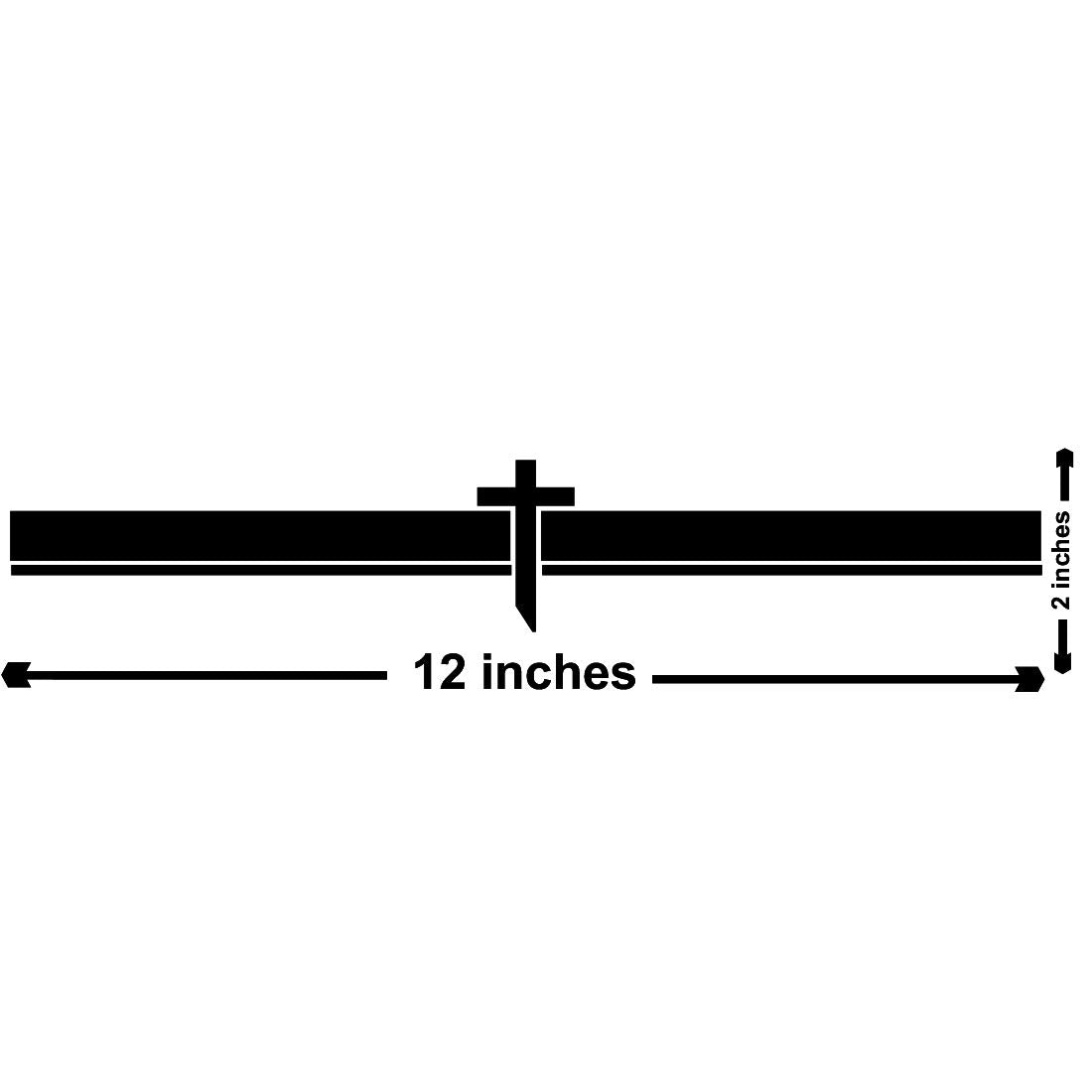 Armband Cross Tattoo Waterproof Men and Women Temporary Body Tattoo  (Cross Temporary Body Tattoo