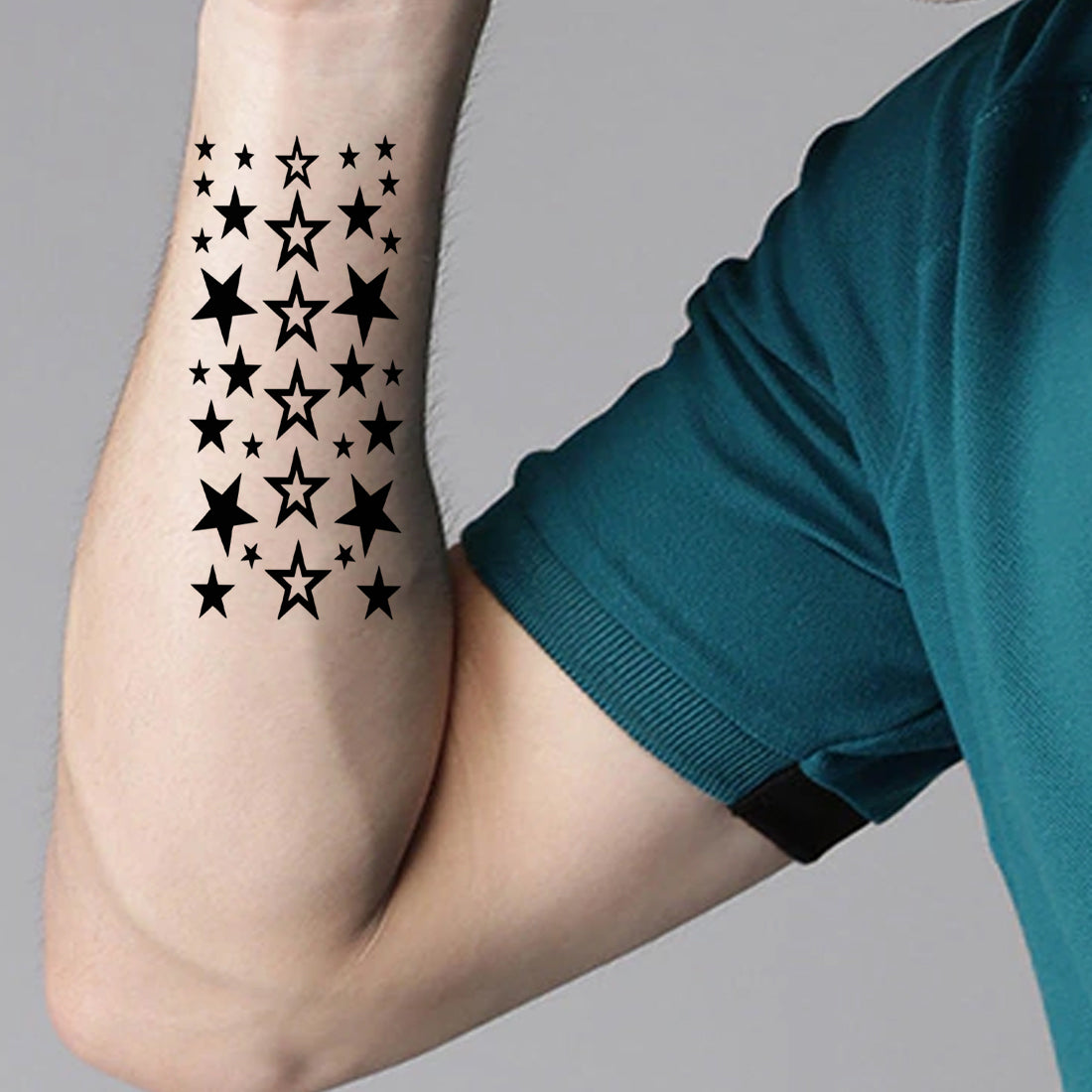Stars Temporary Body Tattoo Waterproof For Girls Men Women - Temporarytattoowala