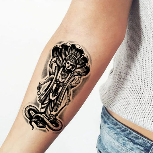 New Moksh Tattoo Lord Vishu Ji God Tattoo Waterproof Temporary Body Tattoo