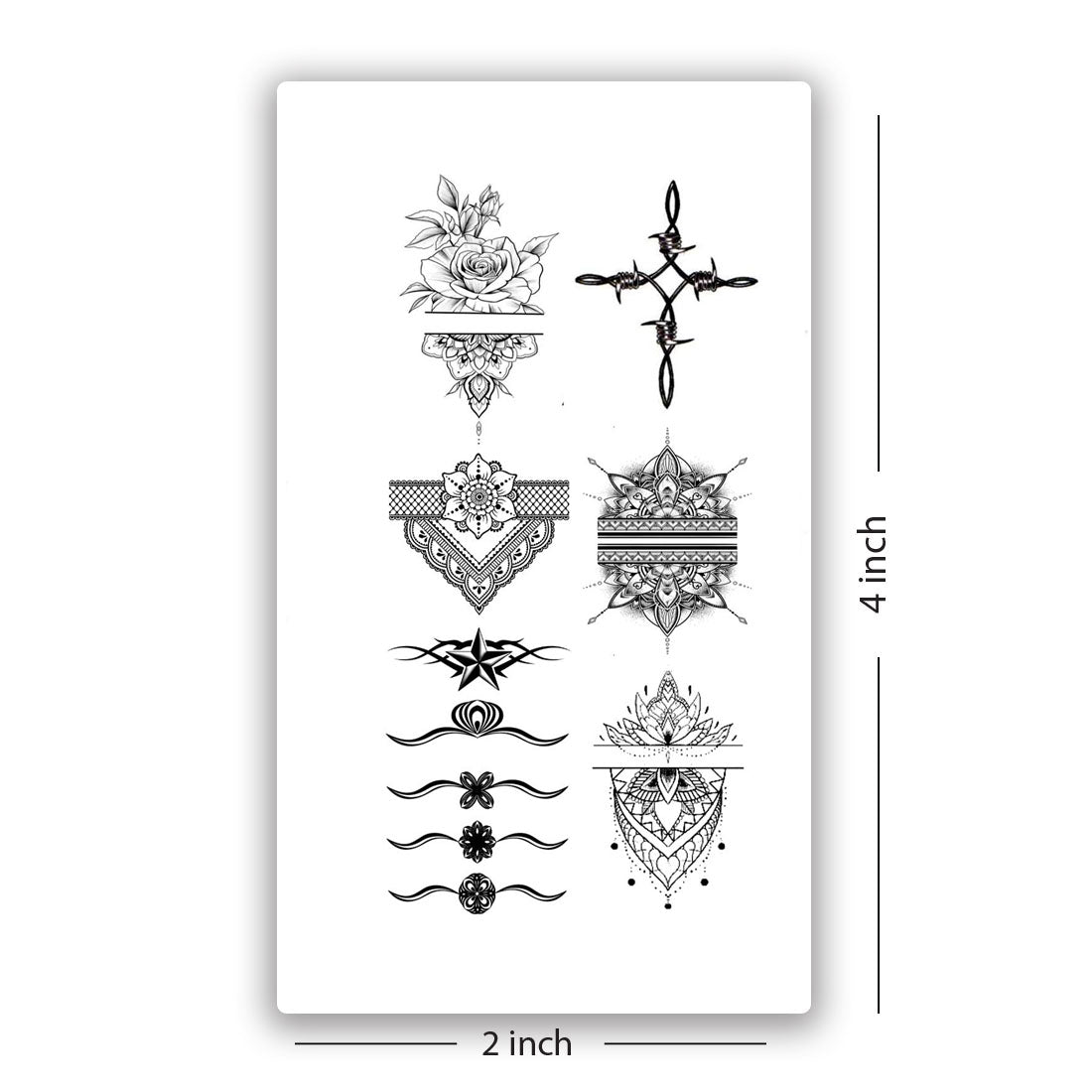 Temporary Tattoowala Ring Tattoo Design Men Women Waterproof Temporary Body Tattoo