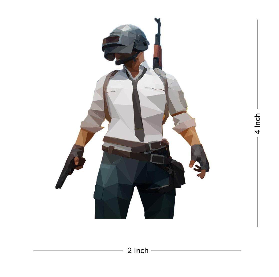 Pubg Game Tattoo Player Waterproof Male and Female Temporary Body Tattoo - Temporarytattoowala