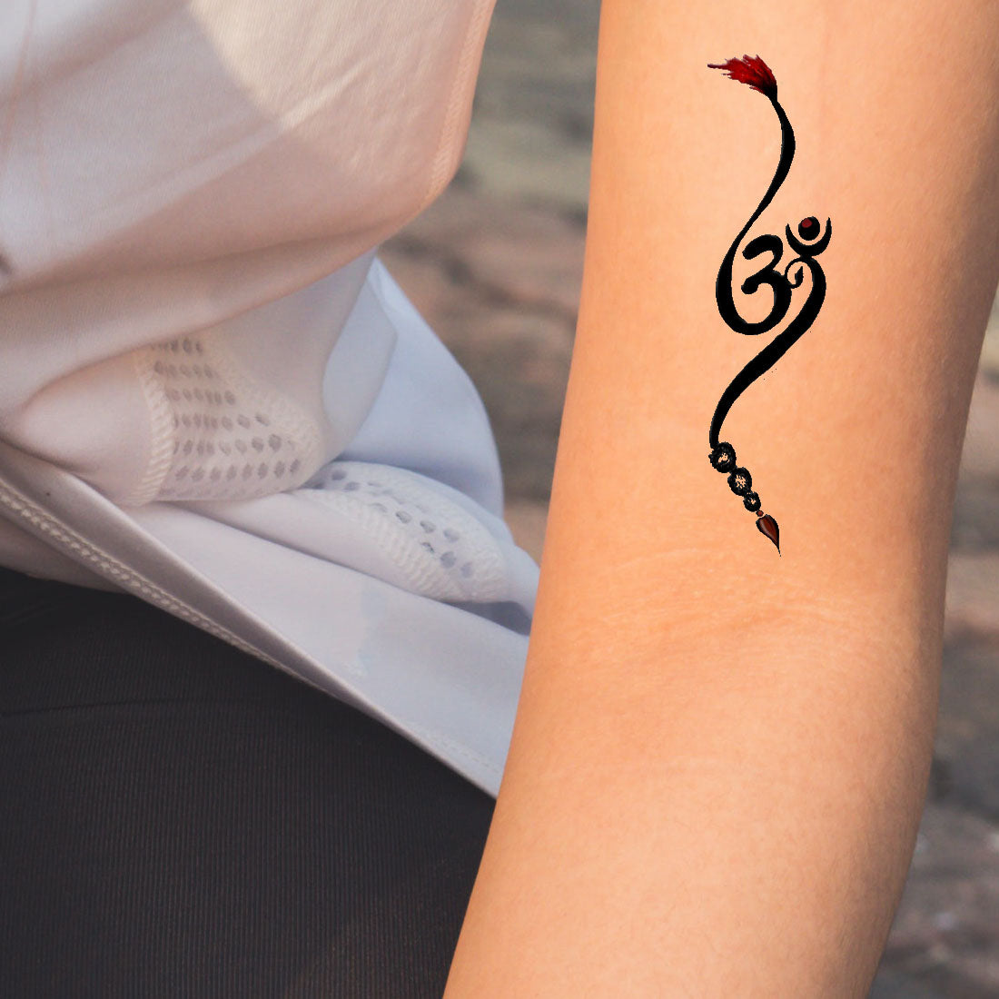 Om Tattoo For Gods Boys and Girls Waterproof Temporary Body Tattoo
