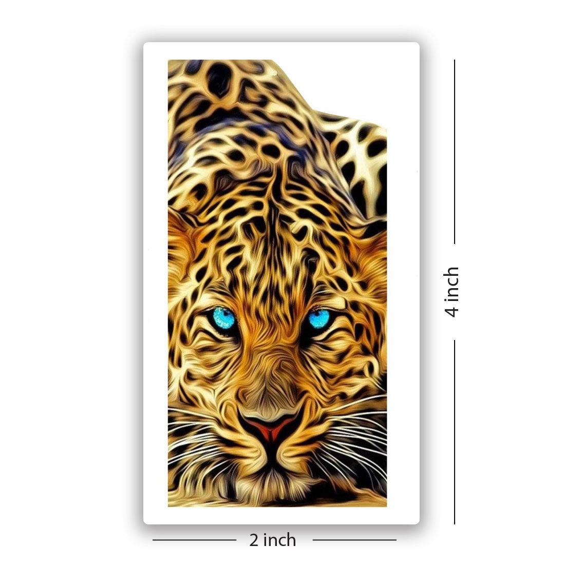 Temporary Tattoowala Tiger Men and Women Waterproof Temporary Body Tattoo