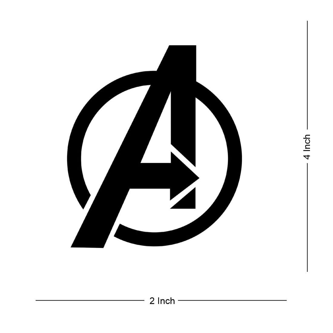 Avenger Tattoo Waterproof Male and Female Temporary Body Tattoo - Temporarytattoowala