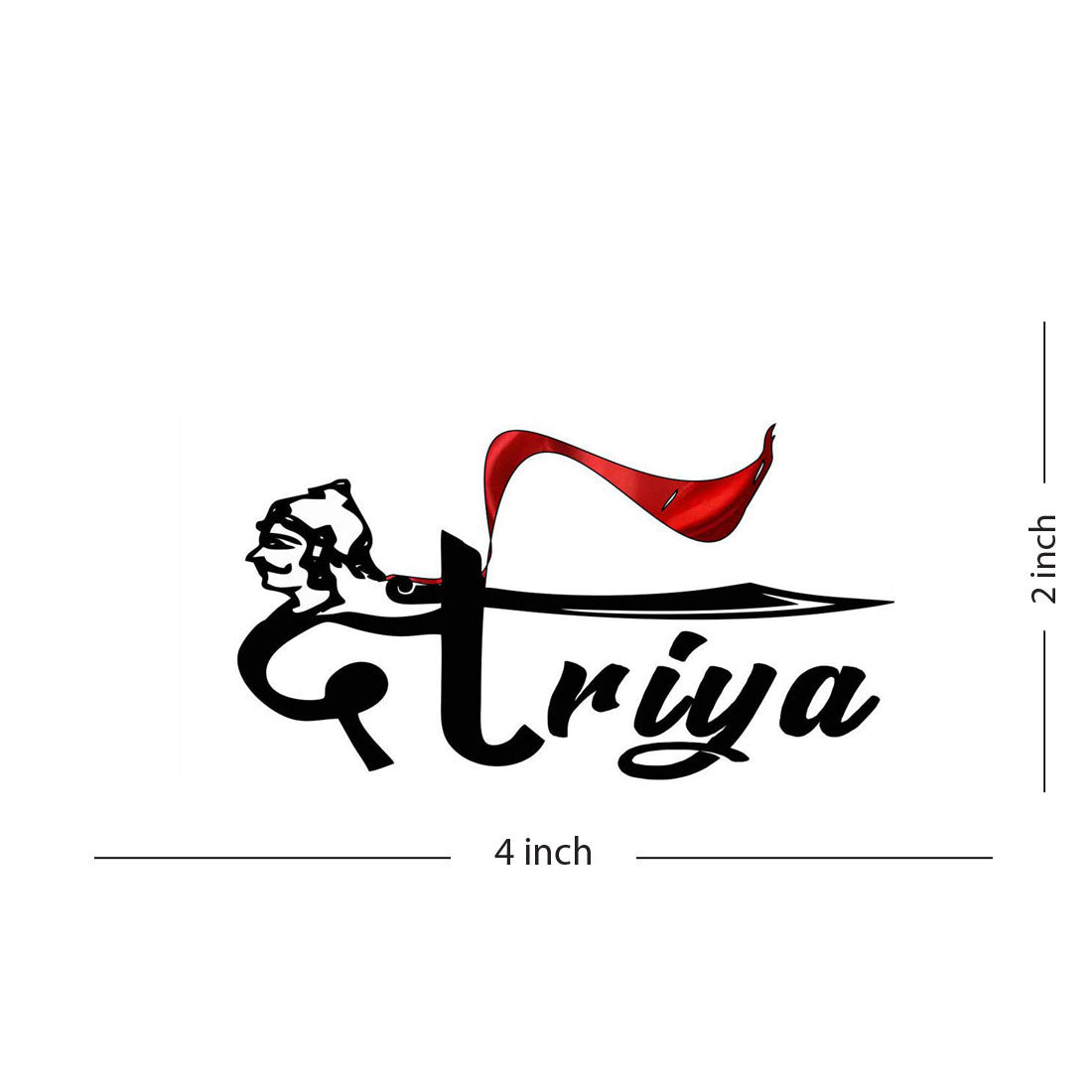 Royal Rajput and Kshatriya Differnce Temporary Waterproof Tattoo For Men and Women