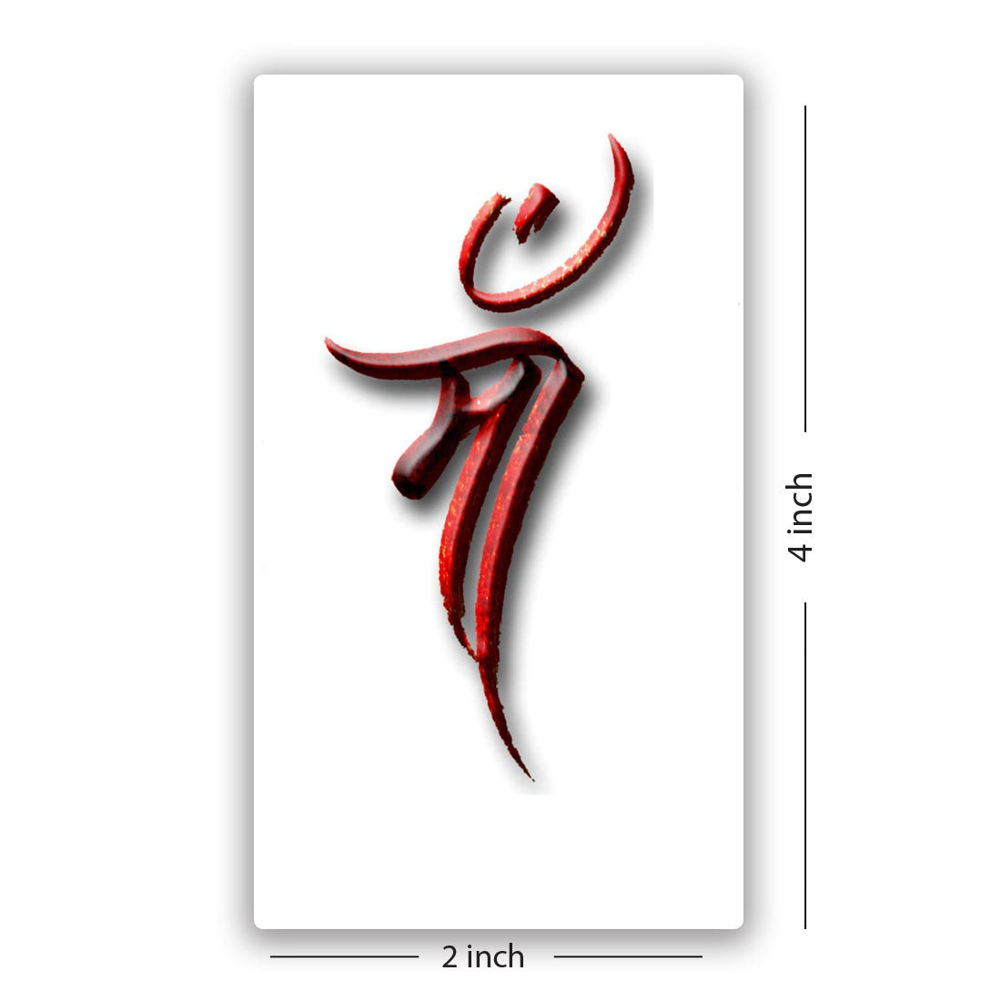 Maa Tattoo Waterproof Men and Women Temporary Body Tattoo