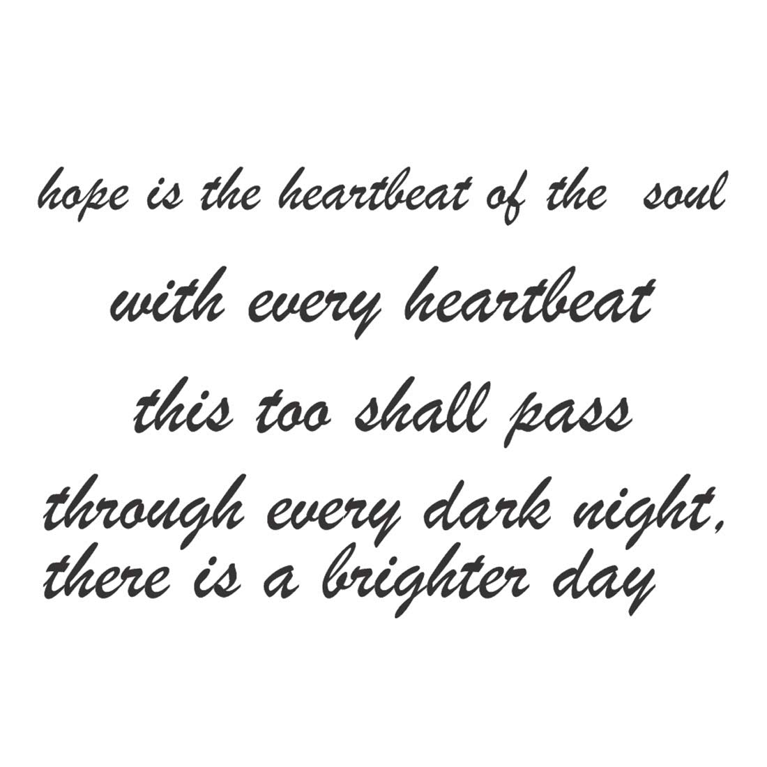 Motivational Inspirational Quotes In English Tattoo Waterproof Male and Female Temporary Body Tattoo - Temporarytattoowala