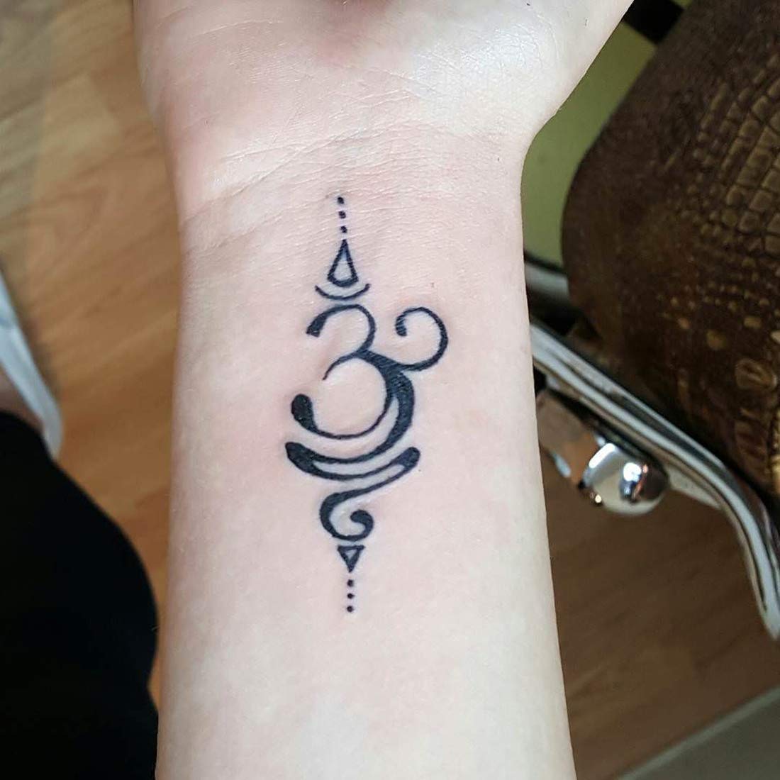 Om Candle Tattoo  Waterproof Man and Female Temporary Body Tattoo - Temporarytattoowala