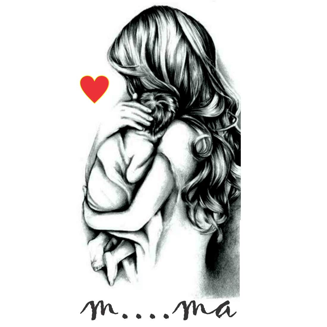 Maa Tattoo Design Men Women Waterproof Temporary Body Tattoo