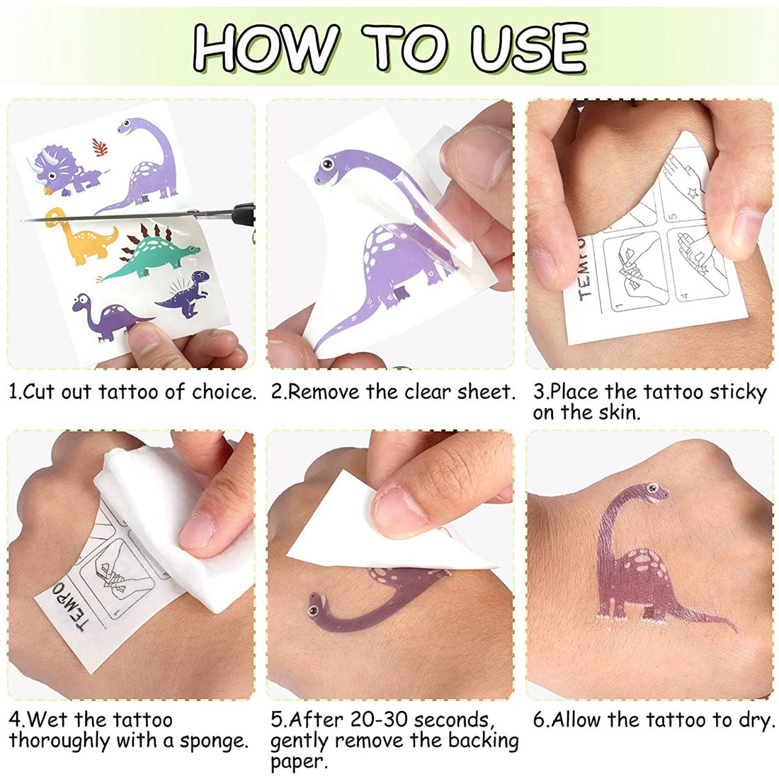 Monster Claw and Ripping Tattoo Waterproof Sticker Background Stock Temporary Body Tattoo