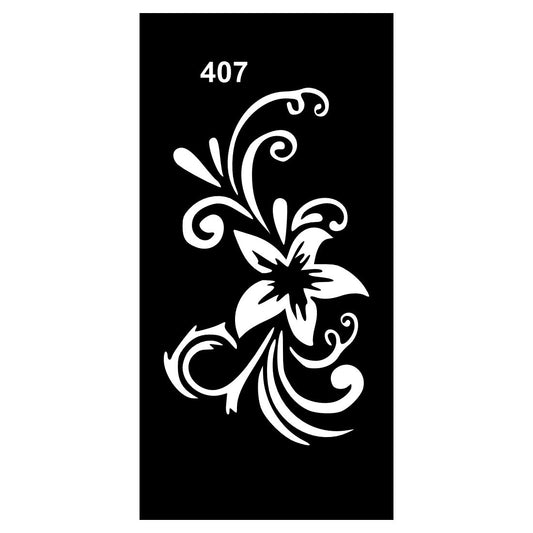 Intricate Mehndi Design Stencil Stickers for Every Occasion For Kids & Adults Both Sticker