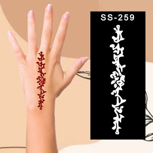 Easy Mehndi Stickers  Perfect for School Art Projects Kids can decorate notebooks, drawings, or school projects with Stencil stickers
