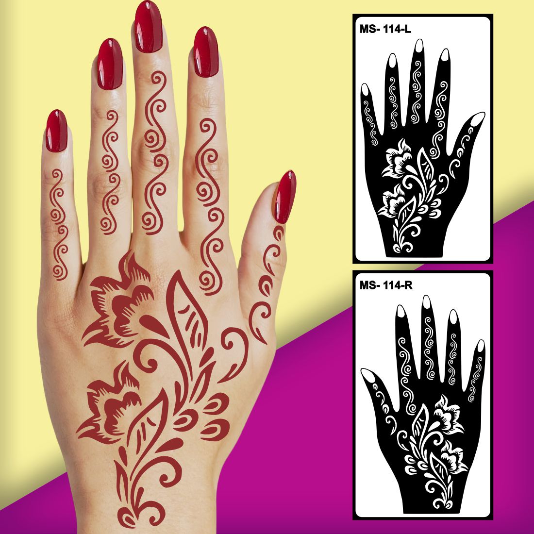 Lovely Back Hand Mehndi Idea Easy to Apply & Perfect for All Occasions