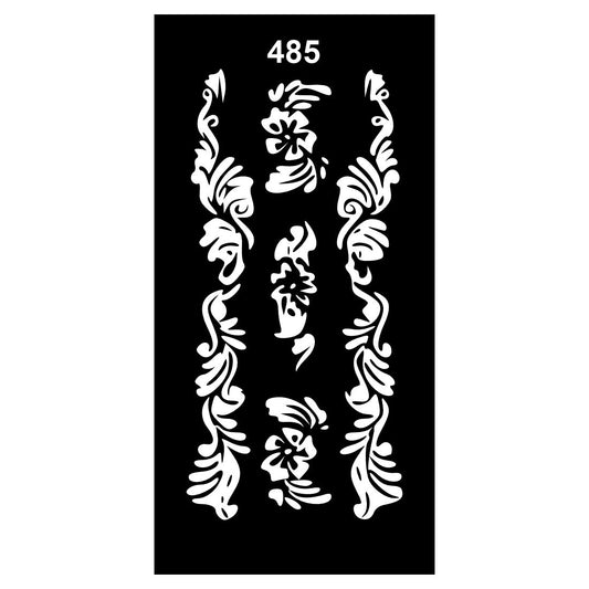 Relaxing Mehndi Stencil Art Sheets for Children and Grown-Ups For Kids & Adults Both Sticker
