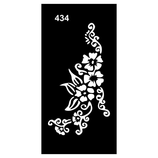 Kids’ Mehndi Stencil Art Pack with Fun and Playful Patterns For Kids & Adults Both Sticker
