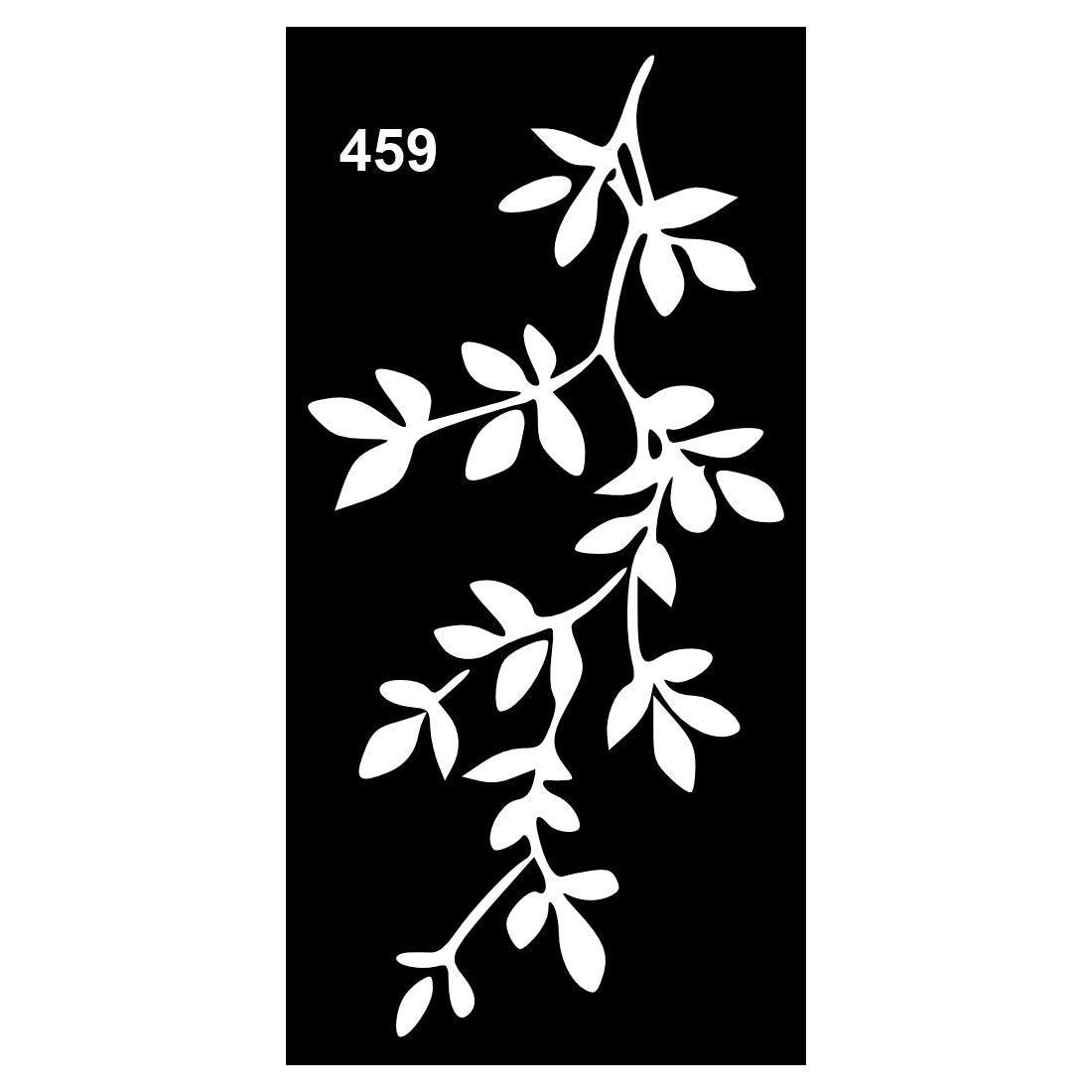 Henna Stencil Sheets with Easy Grip and Smooth Results For Kids & Adults Both Sticker