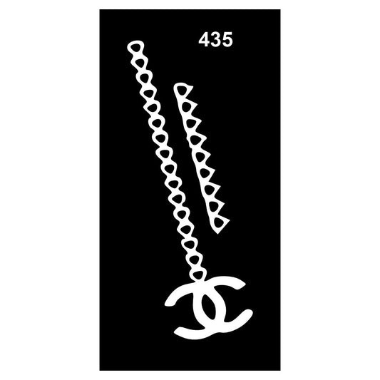 Bold and Delicate Mehndi Design Stencil Combo For Kids & Adults Both Sticker