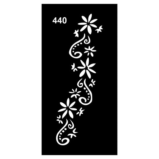 Multipack Mehndi Stencil Templates for Friends and Family For Kids & Adults Both Sticker