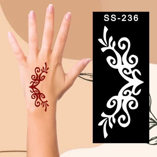 Fun Mehndi Stickers  Engage Kids in Cultural Art Kids can decorate notebooks, drawings, or school projects with Stencil stickers