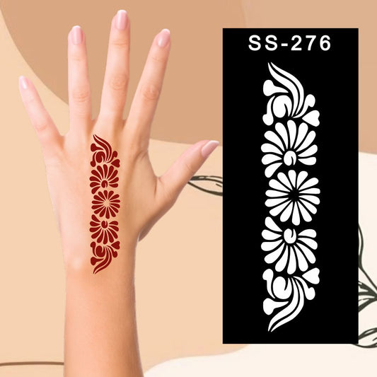 Artistic Mehndi Design Stickers  Encourage Fine Motor Skills Kids can decorate notebooks, drawings, or school projects with Stencil stickers