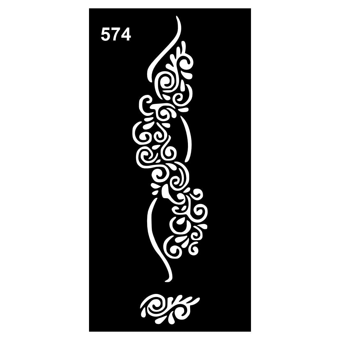 Smooth Peel Mehndi Stencil Designs for a Clean and Crisp Art Look