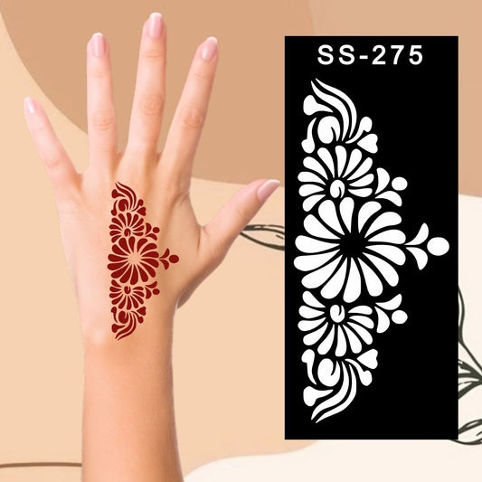 Safe Henna Stencils  Non-Toxic Fun for Kids can decorate notebooks, drawings, or school projects with Stencil stickers