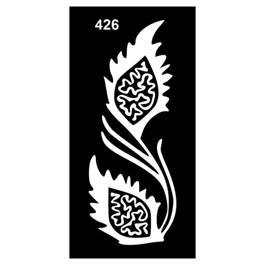 Easy DIY Mehndi Stencil Art Kit for Girls and Women For Kids & Adults Both Sticker