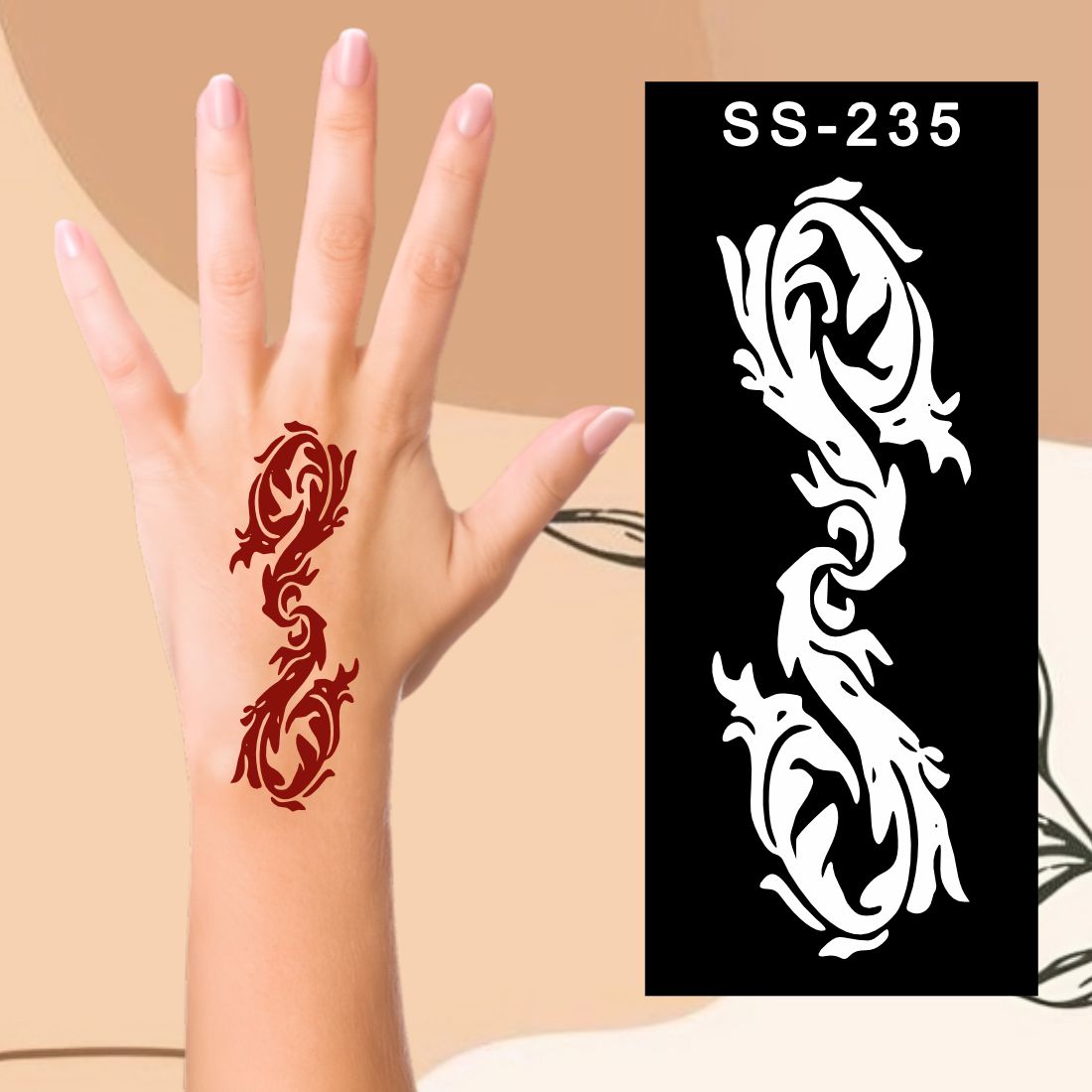 Fun Mehndi Stickers  Engage Kids in Cultural Art Kids can decorate notebooks, drawings, or school projects with Stencil stickers