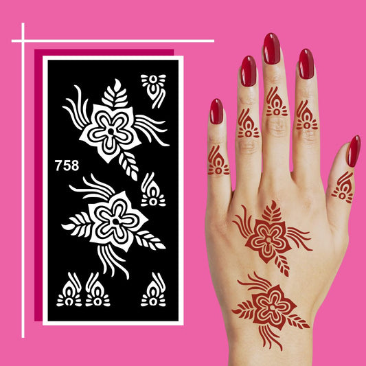 Detailed Mandala Mehndi Stencils for Meditative and Creative Expression