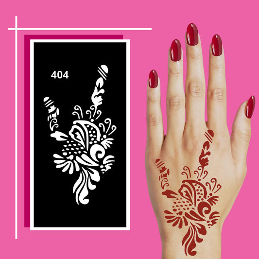 Elegant Mehndi Design Stickers for Traditional and Modern Looks For Kids & Adults Both Sticker