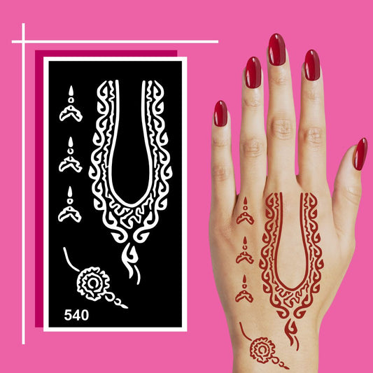 All Season Mehndi  Stencil Templates for Creative and Calm Art Time