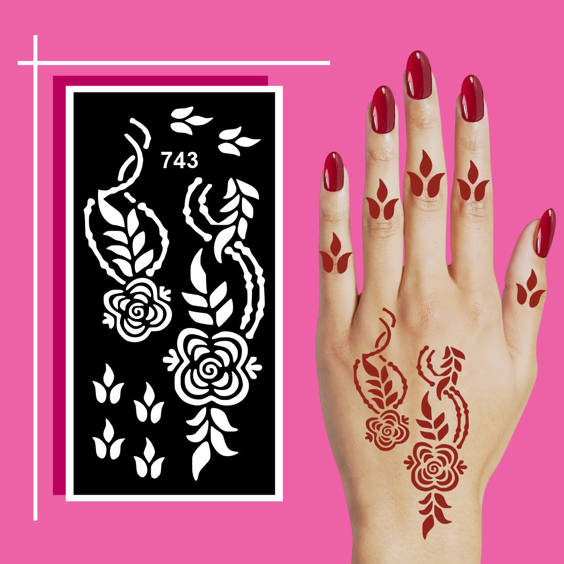 Variety Mehndi Art Stencil Templates for Every Occasion and Everyday Creativity